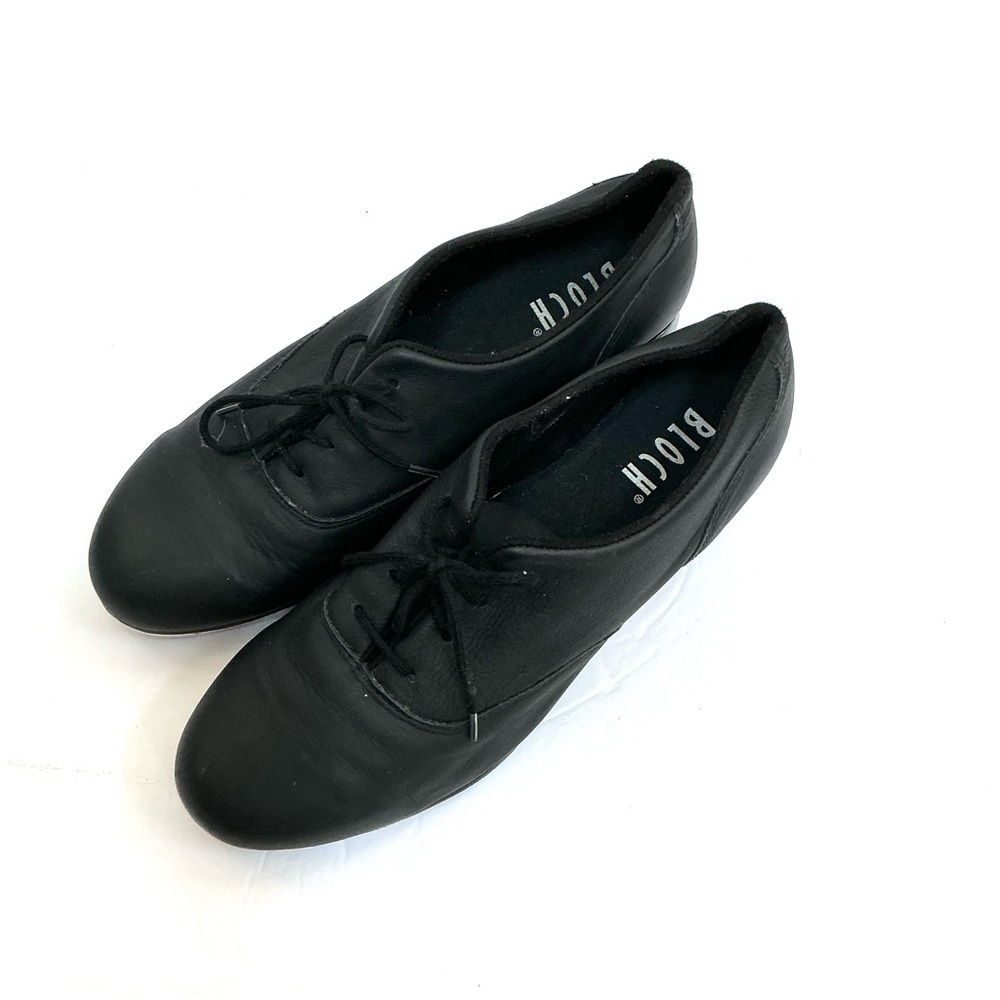 BLOCH Ladies Respect Tap Shoes Black size 8.5M